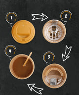 Gold Cup Hot Chocolate | Case of 120 - Aladdin Business