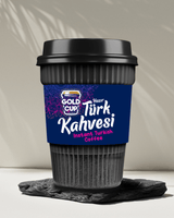 Gold Cup Instant Turkish Coffee Cups | Case of 120 - Aladdin Business