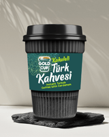 Gold Cup Instant Turkish Coffee with Cardamom | Case of 120 - Aladdin Business