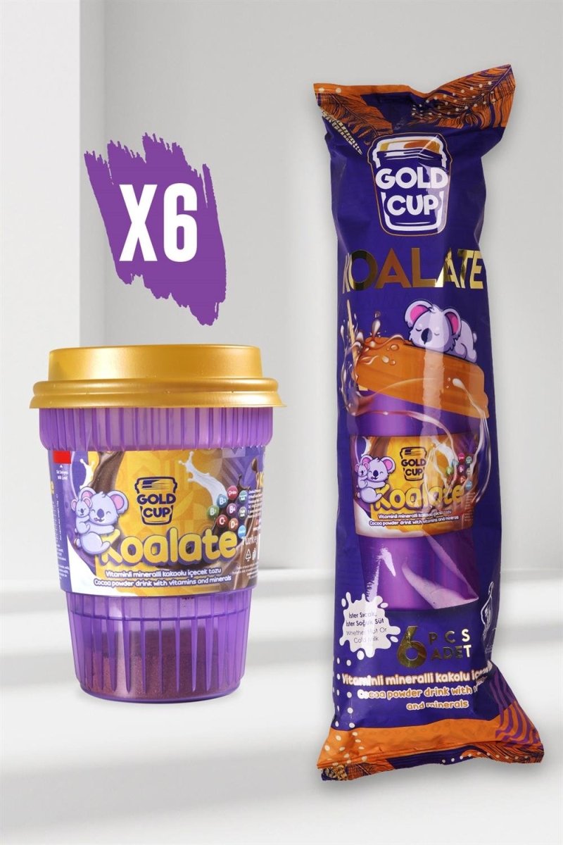 Gold Cup Koalate - Cocoa Drink for Kids | Case of 120 - Aladdin Business