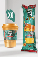 Gold Cup Latte Instant Coffee Cups | Case of 120 - Aladdin Business