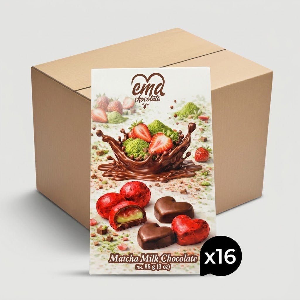 Gourmet Matcha Cream - Filled Chocolate Bar - Aladdin Business