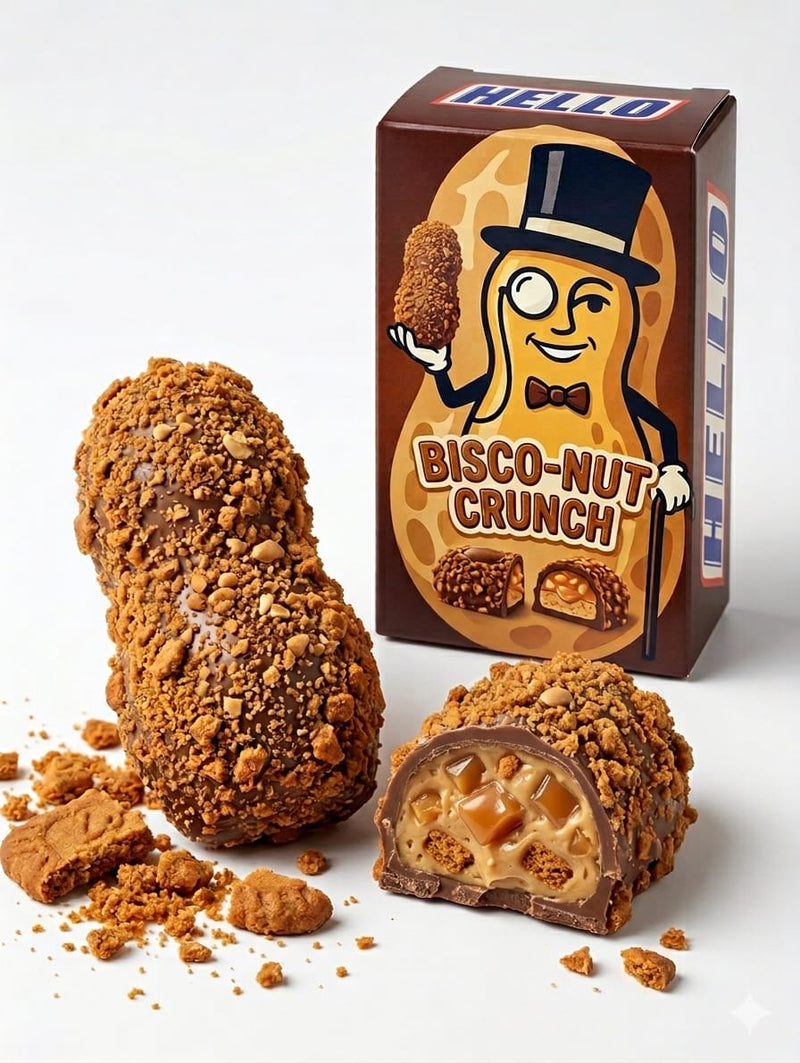 Hello Peanut Butter Filled Biscuit Covered Chocolate – 50 g (144 pcs / Case) - Aladdin Business