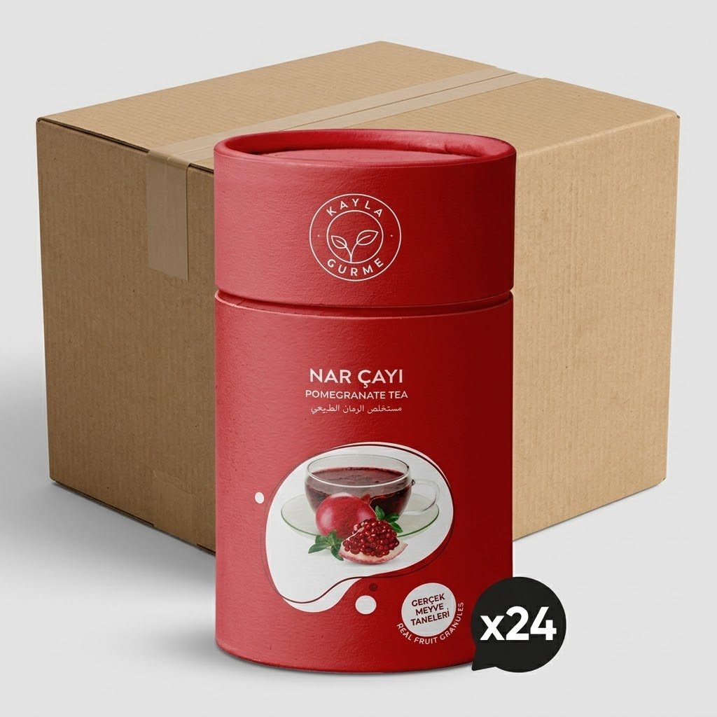 Kayla Gurme Instant Granulated Pomegranate Fruit Tea Mix - 175g - Aladdin Business