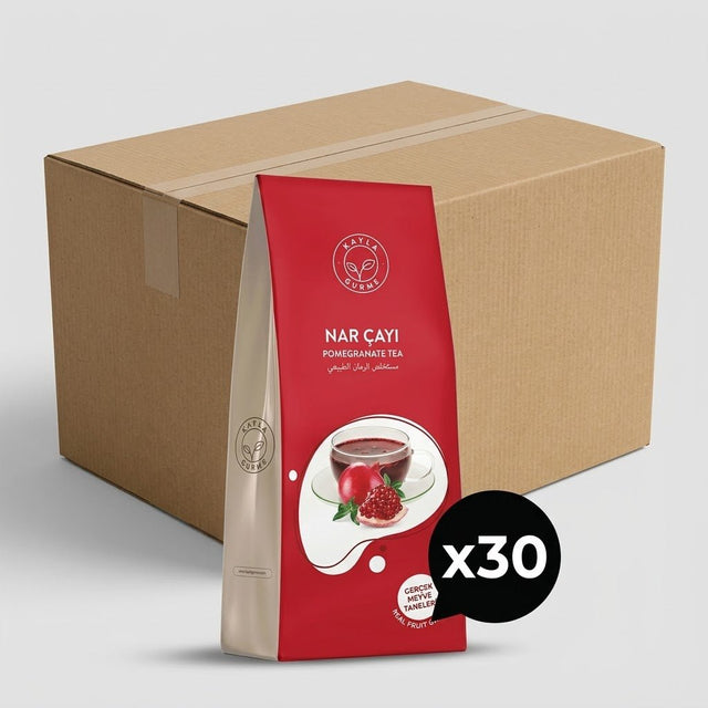 Kayla Gurme Instant Pomegranate Tea with Real Fruit Granules - 250g - Aladdin Business