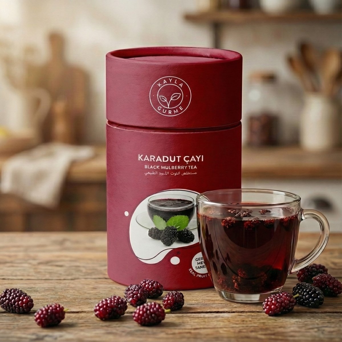 Kayla Gurme Premium Instant Mulberry Fruit Tea Granules - 175g - Aladdin Business