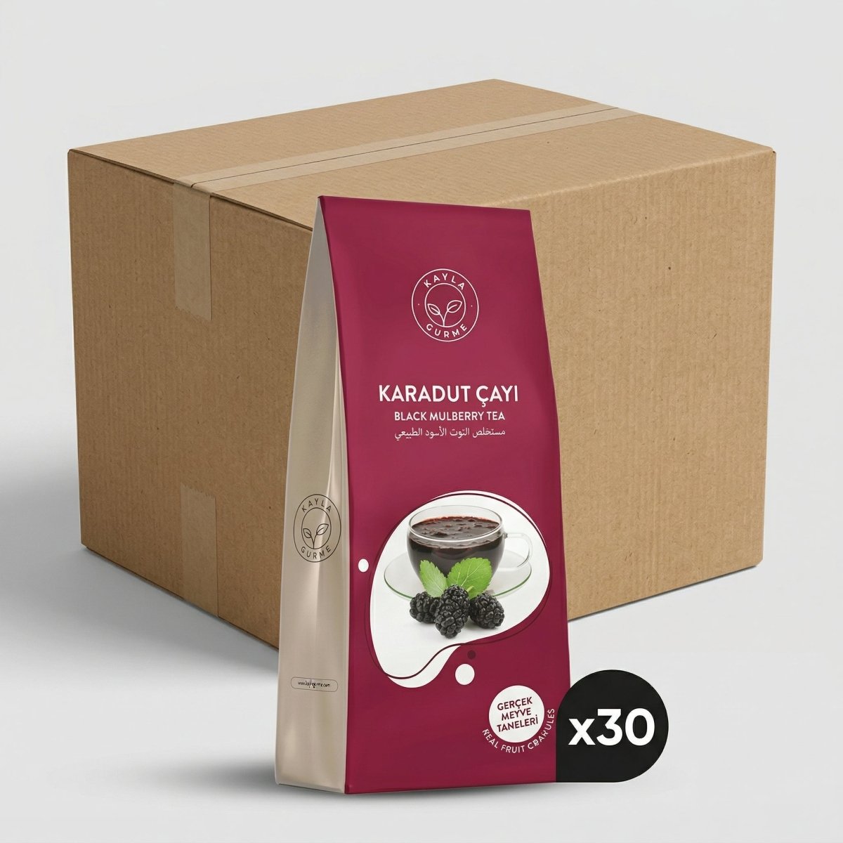 Kayla Gurme Premium Instant Mulberry Tea Mix - 250g - Aladdin Business