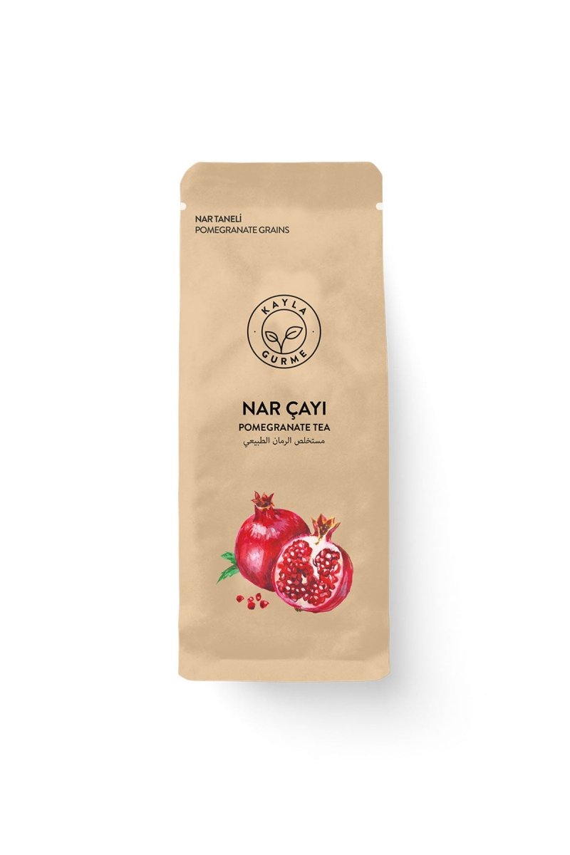 Kayla Gurme Premium Pomegranate Instant Tea Mix with Fruit Bits - 1000g - Aladdin Business