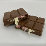Malak Angel Hair Chocolate with Pistachio & Cotton Candy - 65gr x 12 Pieces