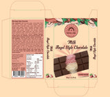 Malak Angel Hair Chocolate with Pistachio & Cotton Candy - 65gr x 12 Pieces