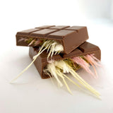 Malak Angel Hair Chocolate with Pistachio & Cotton Candy - 65gr x 12 Pieces