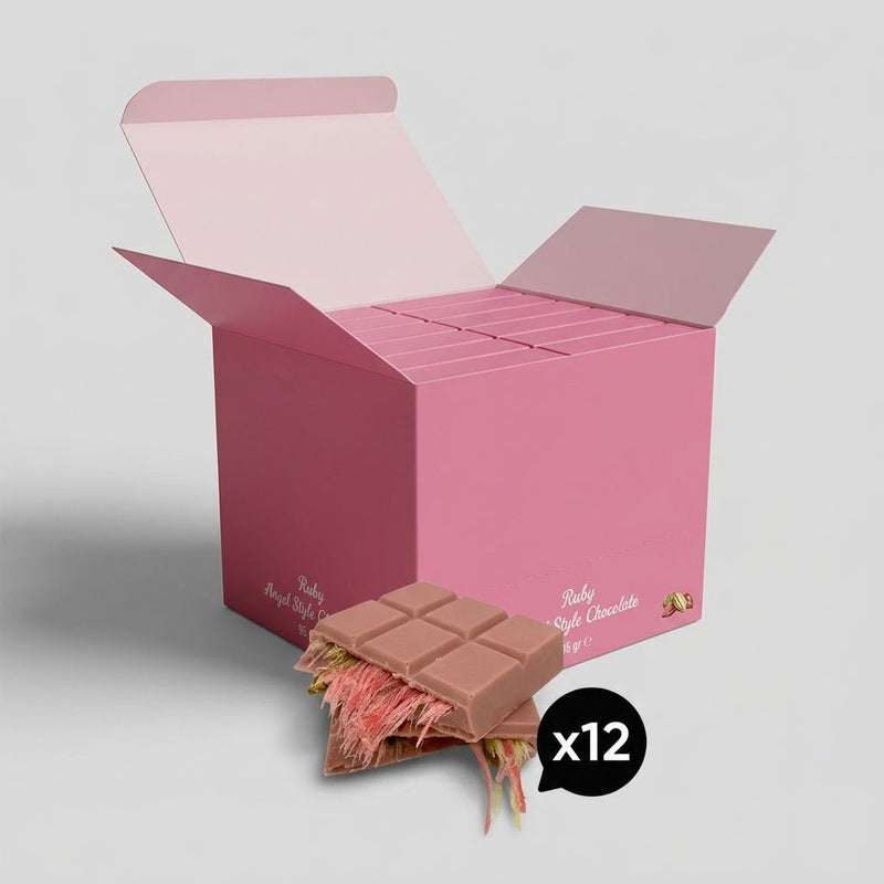Malak Angel Hair Ruby Chocolate with Pistachio & Cotton Candy - 65gr - Aladdin Business