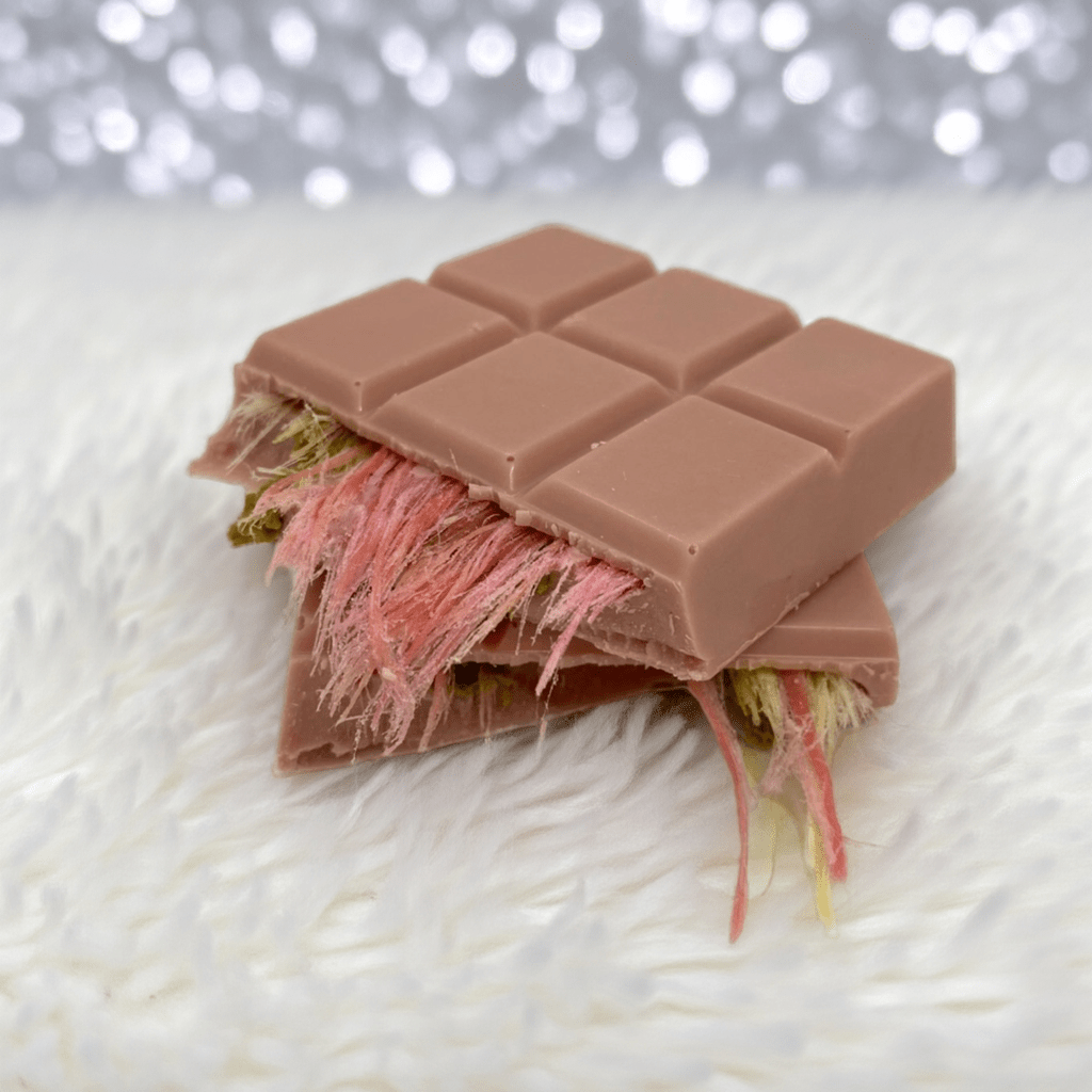 Malak Angel Hair Ruby Chocolate with Pistachio & Cotton Candy - 65gr x 12 Pieces