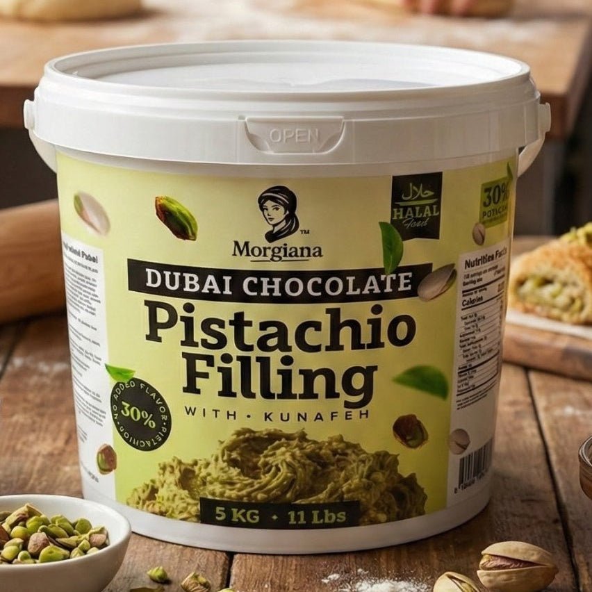 Morgiana Professional Dubai Chocolate Pistachio Kunafeh Filling - Aladdin Business