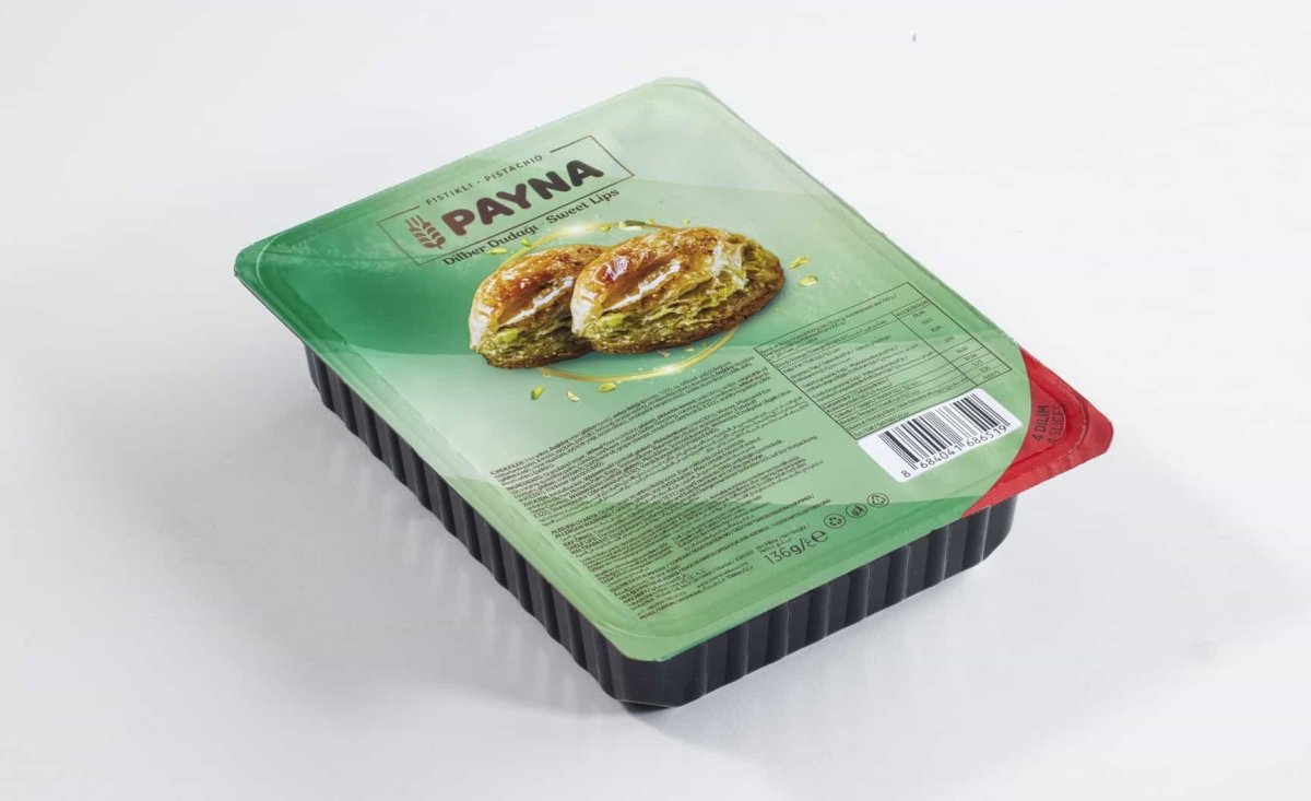 Packaged Dilber Baklava with Pistachio - 4 Slices - Aladdin Business