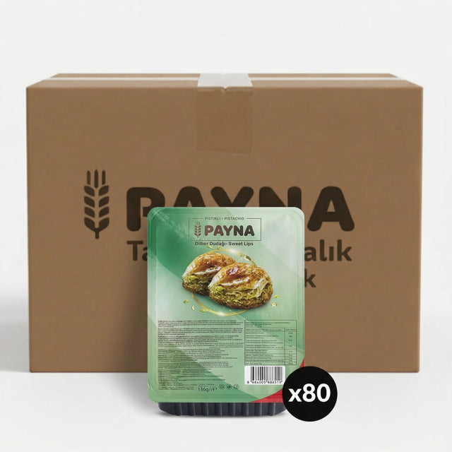 Packaged Dilber Baklava with Pistachio - 4 Slices - Aladdin Business