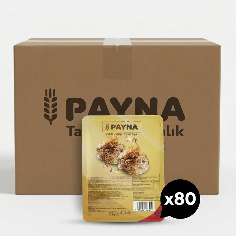 Packaged Dilber Baklava with Walnut - 4 Slices - Aladdin Business