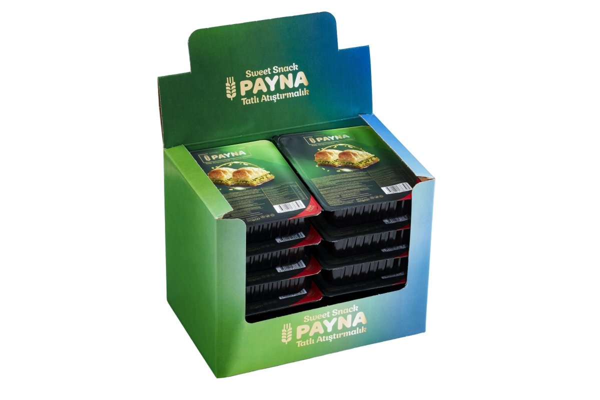 Packaged Pistachio Baklava - 6 Slices - Aladdin Business