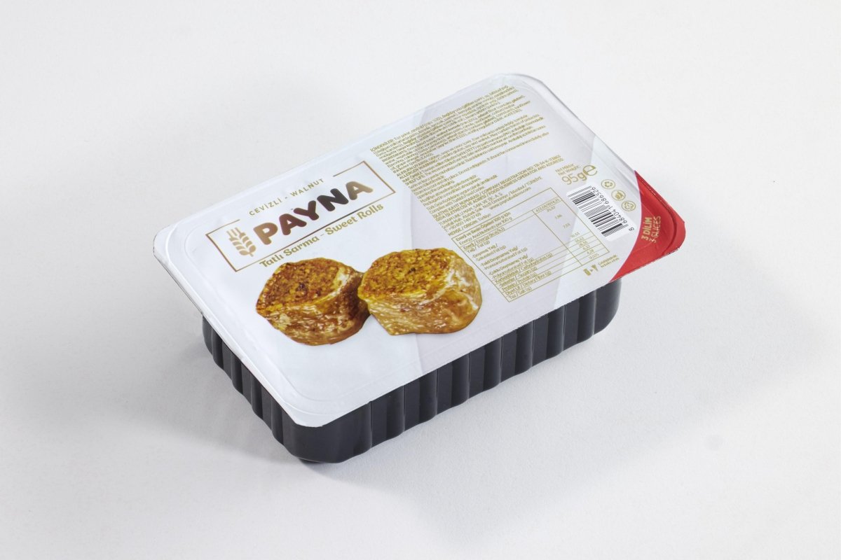 Packaged Wrap Baklava with Walnut - 6 Slices - Aladdin Business