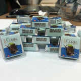 Premium Knafeh Pistachio Chocolate Squares - 14g x 75 Count Round Box - Aladdin Business