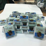 Premium Knafeh Pistachio Chocolate Squares - 1 Round Box - 75 Pieces x 14 grams