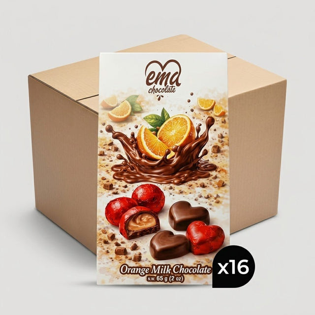 Premium Orange Cream - Filled Chocolate Bar - Aladdin Business
