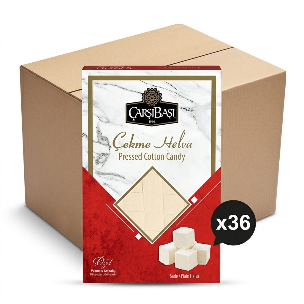 Premium Plain Floss Halva (Sade Çekme Helva) - 100g Pack - Aladdin Business