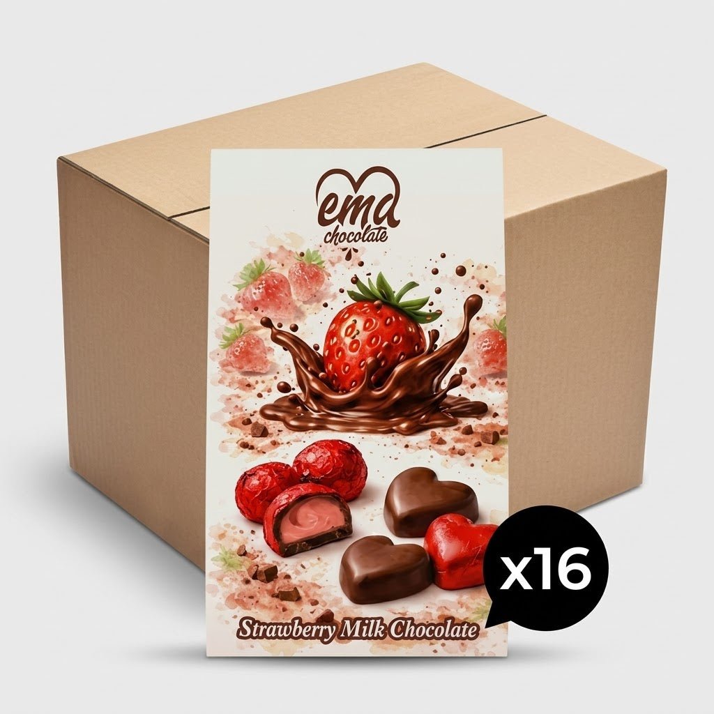 Professional Strawberry Cream - Filled Chocolate Bar - Aladdin Business