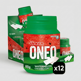 Professional Watermelon Flavored Chewing Gum Dragees - 1 Case - 12 Packs x 60g Each - Aladdin Business