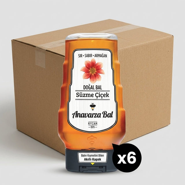 Pure Turkish Flower Honey with Smart Cap - 6 x 325g - Aladdin Business