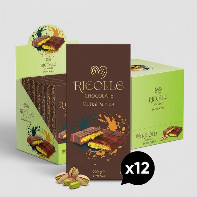 Ricolle Chocolate - Dubai Chocolate Series 200g - Aladdin Business