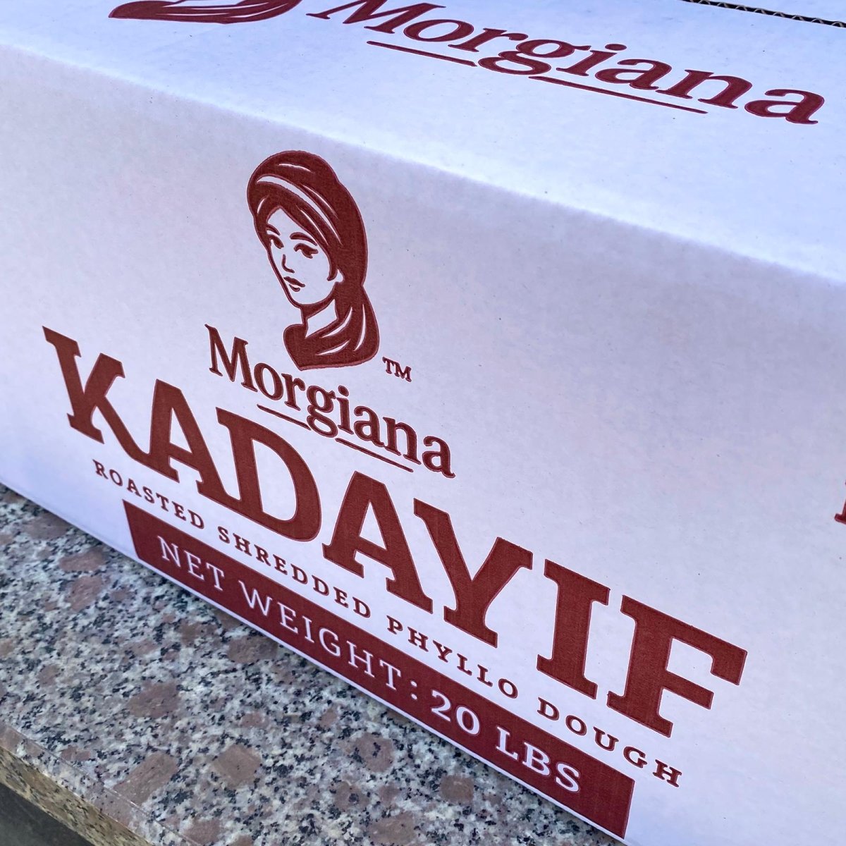 Roasted Kataifi/Kadayif - Bulk Shredded Phyllo Dough - 20lb (9.1kg)