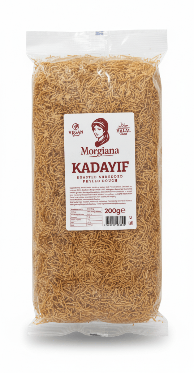 Roasted Kataifi/Kadayif - Bulk Shredded Phyllo Dough - 20lb (9.1kg)