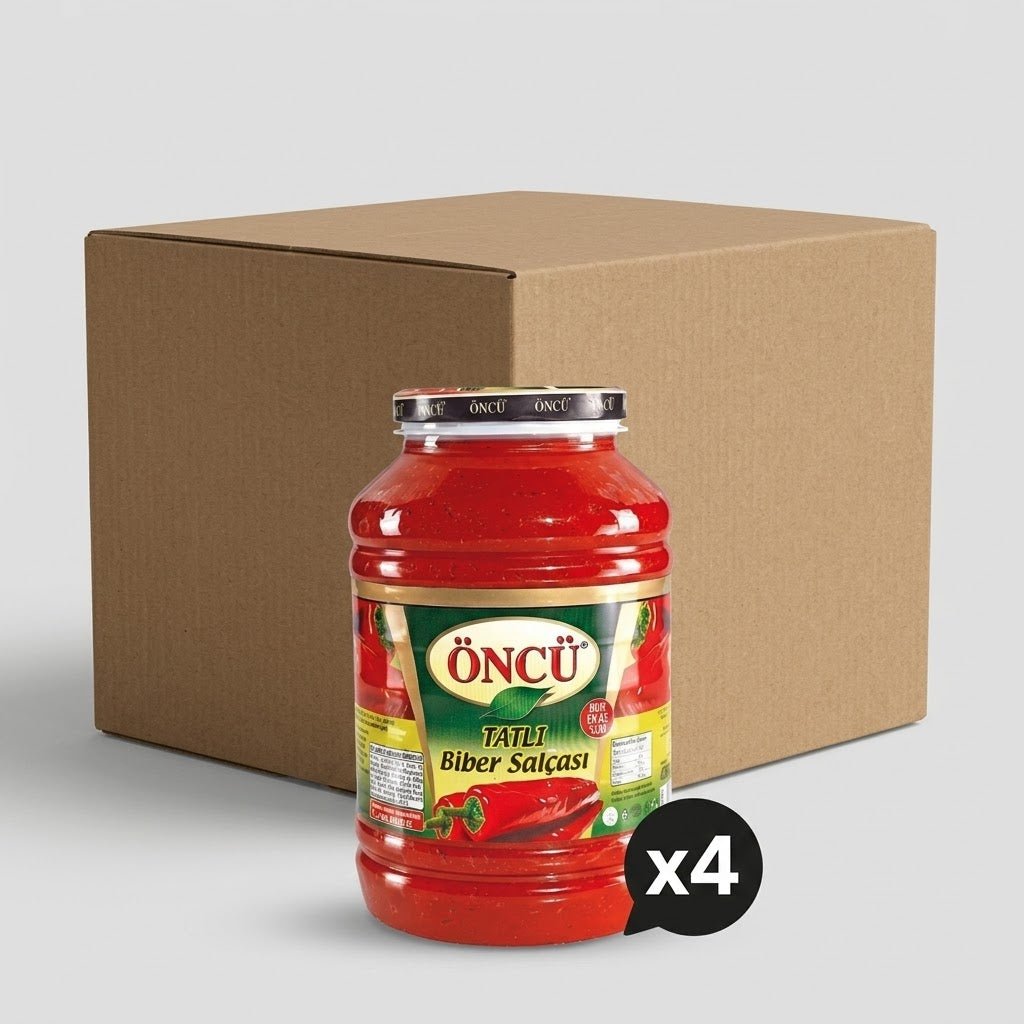 Sweet Red Pepper Paste - 4 Units x 4.3 kg - Aladdin Business