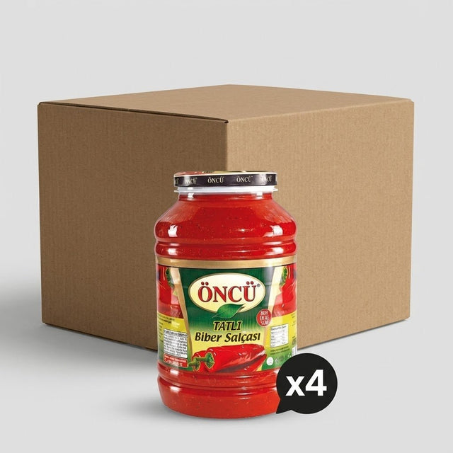 Sweet Red Pepper Paste - 4 Units x 4.3 kg - Aladdin Business