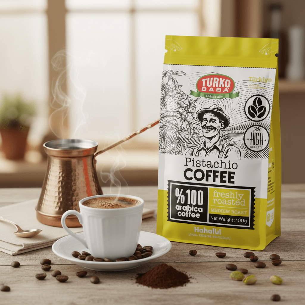 Authentic Menengic Pistachio Coffee - 20 x 100g