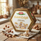 Premium Authentic Hazelnut Turkish Delight - 16 Packs x 250g