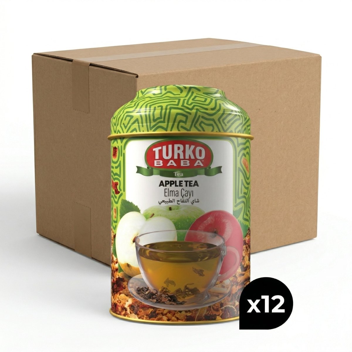TURKOBABA Premium Organic Apple Herbal Tea Blend - 100g - Aladdin Business