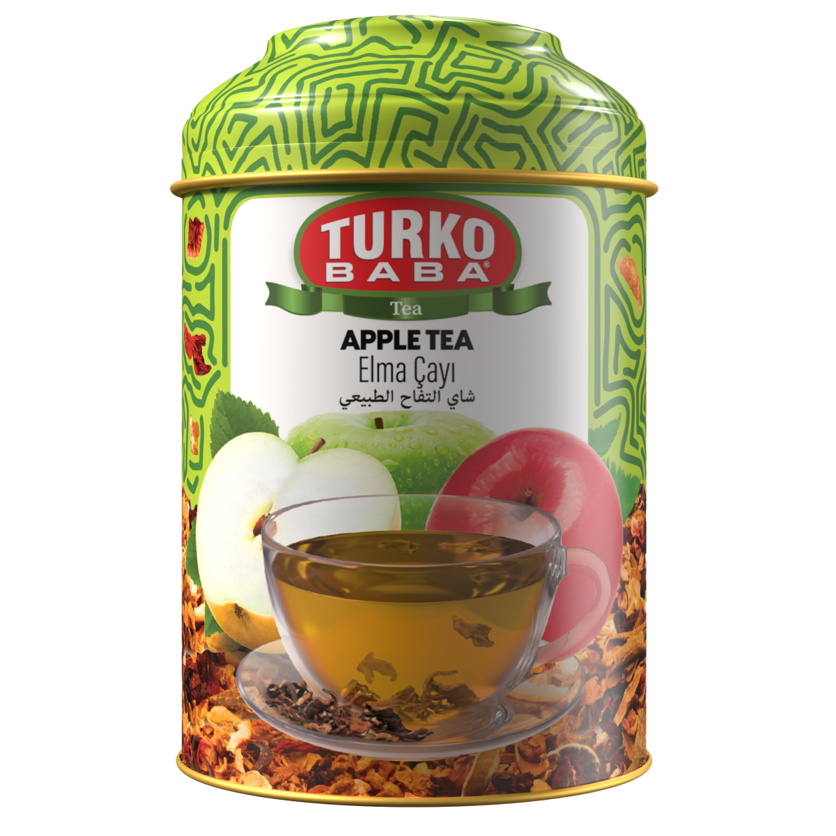 TURKOBABA Premium Organic Apple Herbal Tea Blend - 100g - Aladdin Business