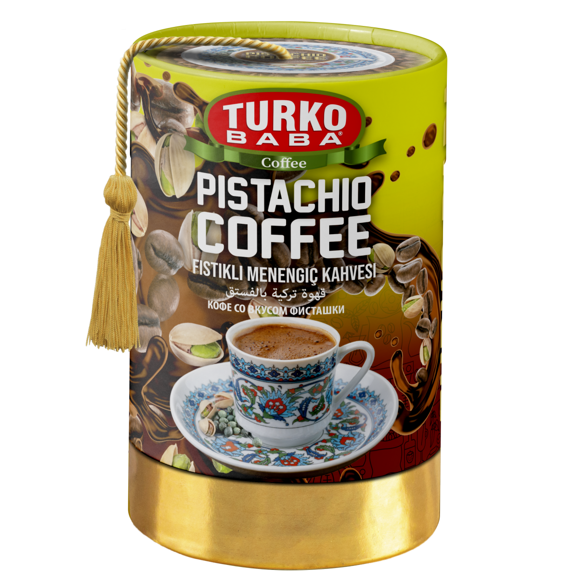 TURKOBABA Premium Roasted Menengic Pistachio Coffee - 200g - Aladdin Business