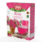 TURKOBABA Premium Rose Flavored Instant Drink Mix - 100g - Aladdin Business