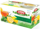 TURKOBABA Professional Mint & Lemon Herbal Tea Bags - 20 Count Box - Aladdin Business