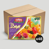 TURKOBABA Professional Mixed Fruit Turkish Delight Assorted Flavor Premium Loukoum - 225g - Aladdin Business