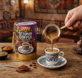 TURKOBABA Professional Ottoman Cylinder Blend Coffee - 200g - Aladdin Business