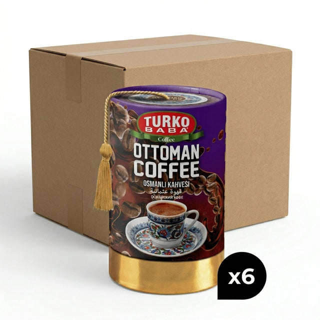 TURKOBABA Professional Ottoman Cylinder Blend Coffee - 200g - Aladdin Business