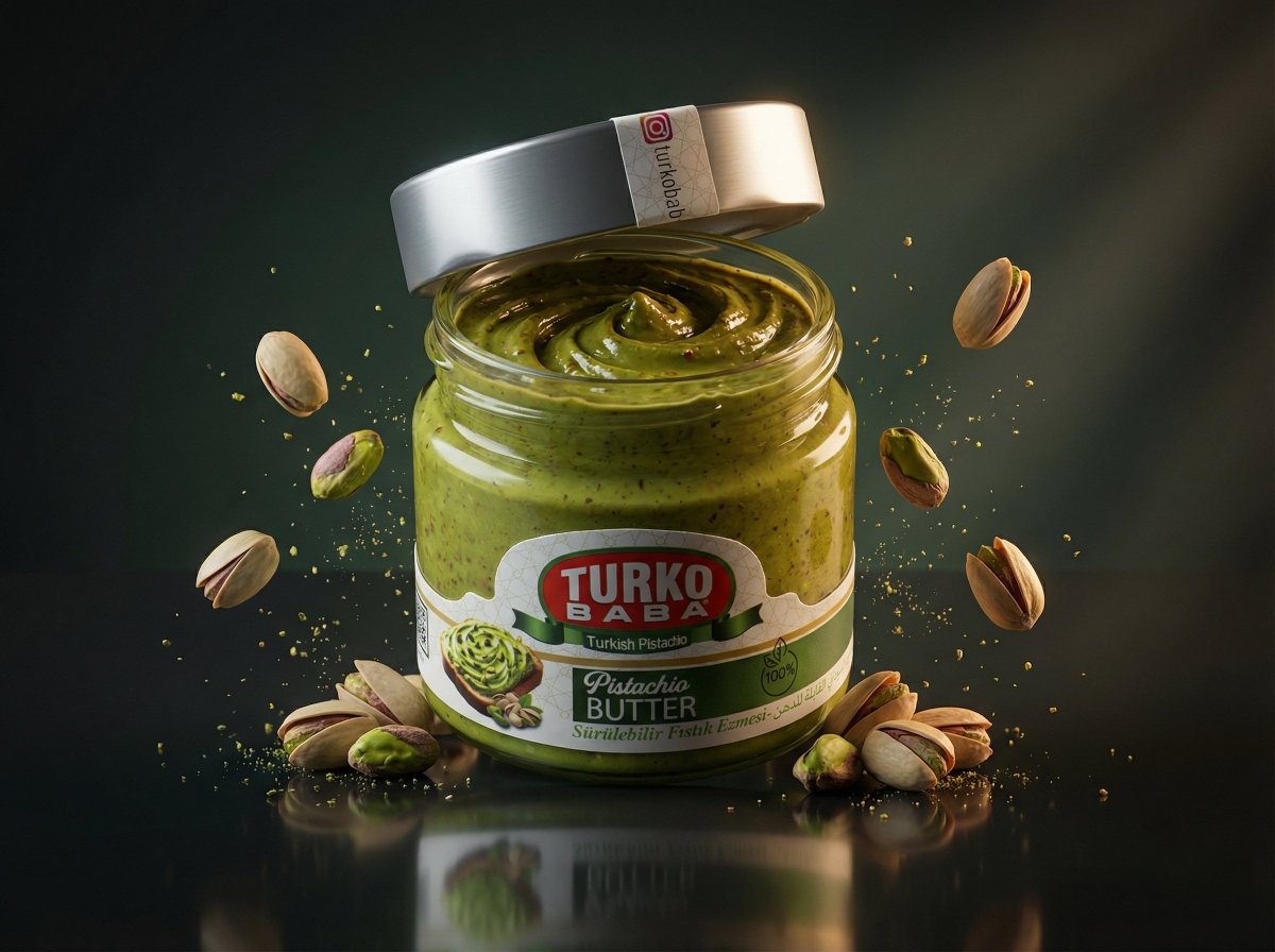 Professional Premium Pistachio Paste Jar - 20 x 220g