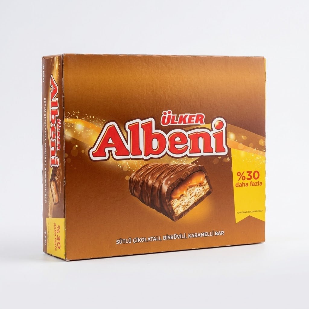 Ulker | Albeni Chocolate Covered Wafer Bar with Caramel Large - 52g - Aladdin Business