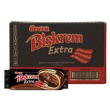 Biskrem Extra Cookies with Chocolate - 184g x 12 Pieces