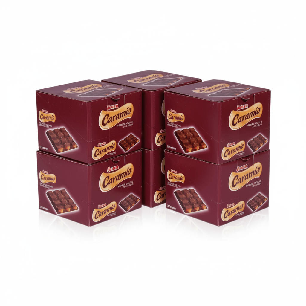 Caramio Chocolate Bar with Caramel Filling - 72 Pieces x 55g