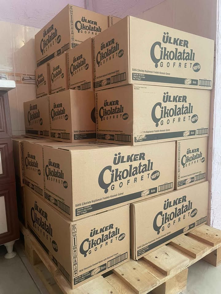Chocolate Covered Wafers - 36g x 216 Pieces